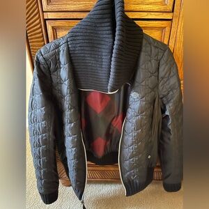 Harley Davidson quilted ladies bomber reversible coat